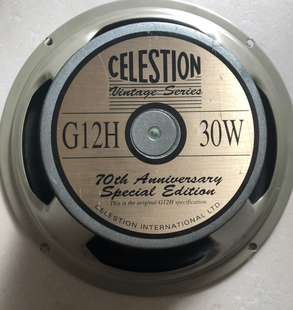 celestion g12h30 70th anniversary