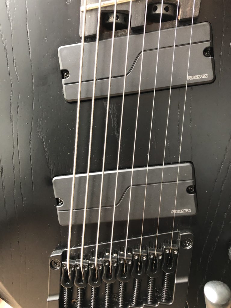 Fishman fluence deals modern 8 string